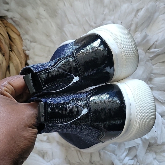 Johnston and Murphy flex sock high top slipon sneakers - Picture 4 of 7